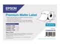 Pikkukuva 3 / 5: Epson Premium Matte Label Continuous -rulla, 76 mm x 35 m, Matta, 163 g/m², 1 kpl, 113 mm, 108 mm, 89 mm