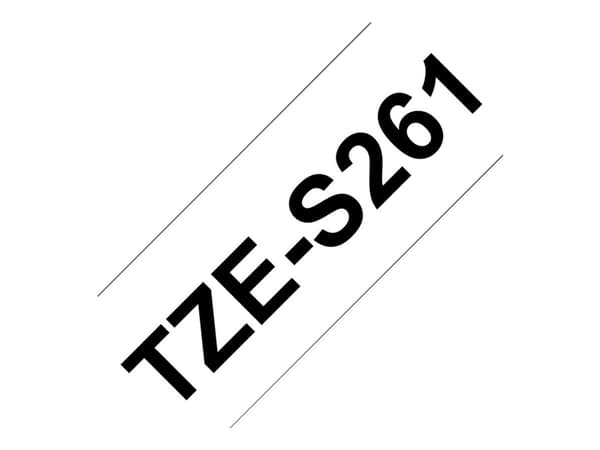 Brother TZe-S261, TZ, 8 m, 1 kpl, 3,6 cm