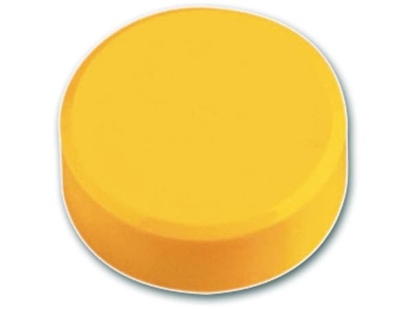 Maul Magnet MAULpro (Ø x H) 15 mm x 7 mm rund gul 20 stk. 6175113 (6175113)
