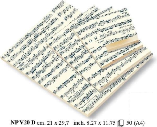 Rossi decorative notebook A4 BR NPV20D