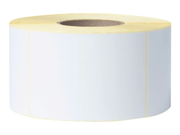 Brother Premium - Toppbelagt - hvit - 102 x 150 mm 1440 etikett(er) (1 rull(er) x 1440) stanseskårne etiketter (en pakke 4) - for Brother TJ-4020, 41