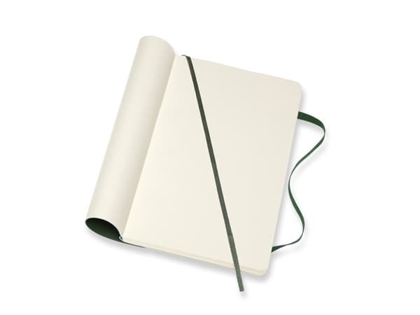 Moleskine Classic, Monokromatisk, Grønn, 192 ark, 70 g/m², Mykt omslag, Universell