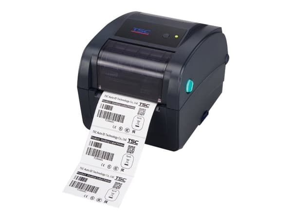 TSC TC300 - Etikettskriver - direktetermisk / termisk overføring - Rull (11,2 cm) - 300 dpi - inntil 102 mm/sek - parallell, USB 2.0, LAN, seriell