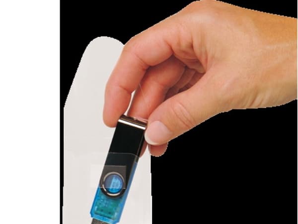USB lomme 3L 52,5x90mm klar selvklæbende 100stk/pak