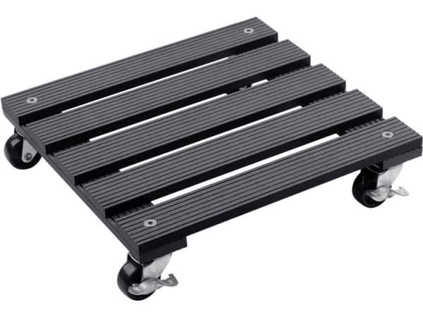 Metafranc WU0825110 Transportrullevogn WPC Bæreevne (max.): 60 kg 300 mm x 300 m x 73 mm Antal hjul 4