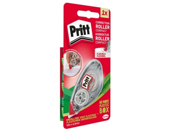 Proofreading roles, Pritt Compact, 6mm x10.00m pack of 10 pieces