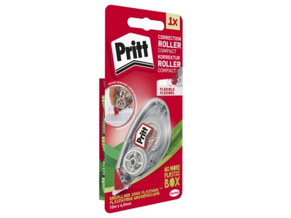 Pritt korrigeringsrulle 9H PCK6B 6 mm Vit 10 m 1 st