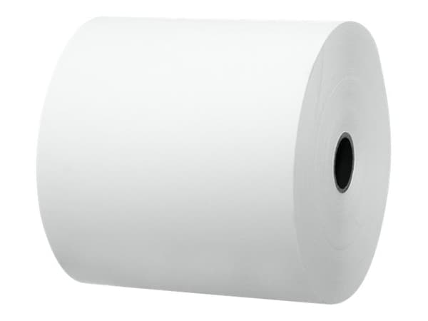 Qoltec - Paperi - valkoinen - Rulla (8 cm x 70 m) 10 rullaa (10 rullaa) lämpökuittipaperia