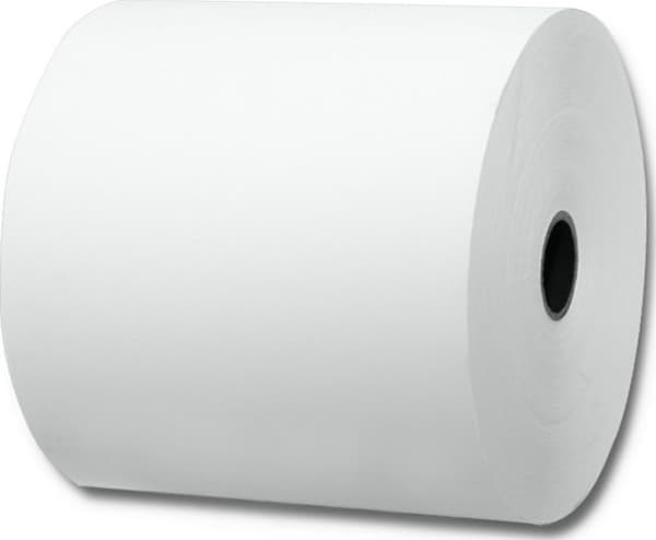 Qoltec - Valkoinen - Rulla (8 cm x 59 m) - 65 g/m² - 10 rullaa lämpökopiopiopaperia
