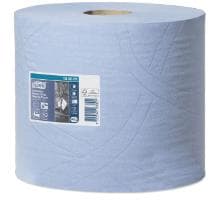 Aftørringsrulle Tork W1/W2 3-lag 23.5 cm x119 m Blå,2 rl/krt