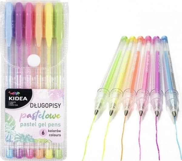 Derform Pastellpennor 6 färger DERFORM