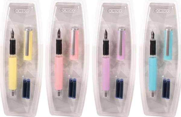 Cresco Go Pen Pastel fountain pen + 2 cartridges