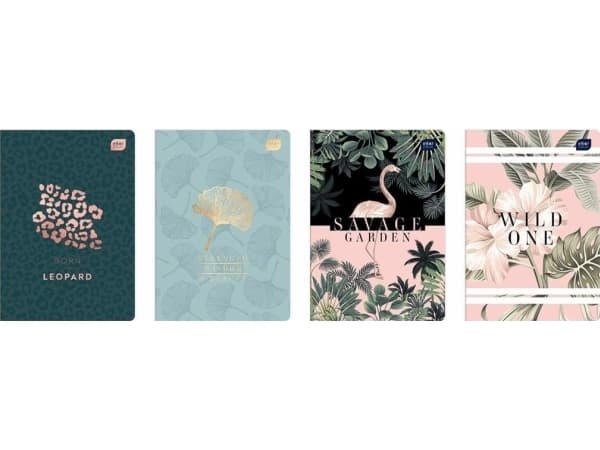 Interprint Notebook A5/60K UV line Trends Girls (10 pcs)