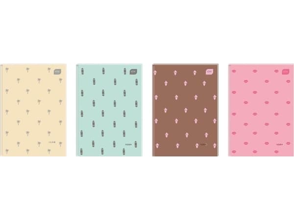 Interdruk Brulion A5/96K Soft Touch grid (5 pcs)