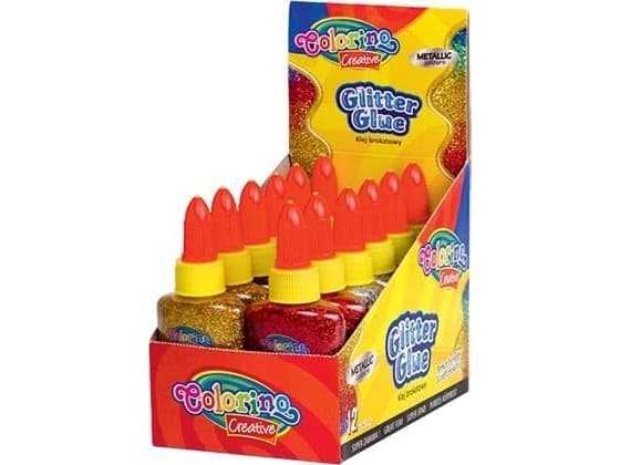 Patio Flytende metallisk glitterlim 36 ml - fin Colorino Kids s.12 68734 pris for 1 stk.
