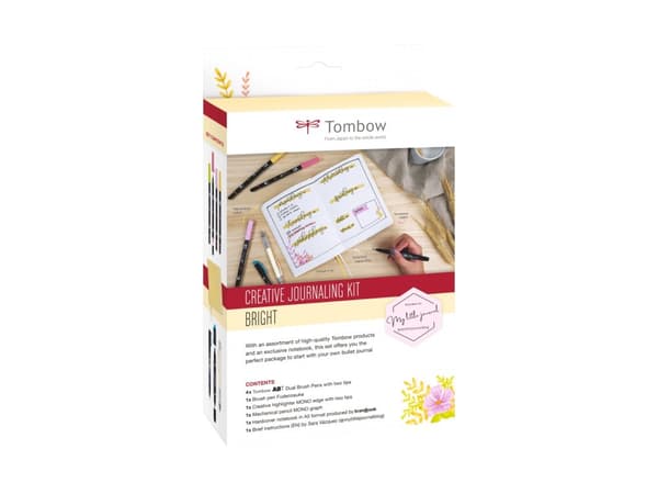 Tombow Creative Journaling Kit Bright