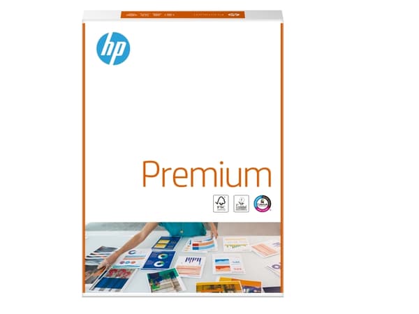 HP Premium 250/A4/210x297, Laser-/Mustesuihkutulostus, A4 (210x297 mm), 250 arkkia, 80 g/m², Valkoinen, 113 µm