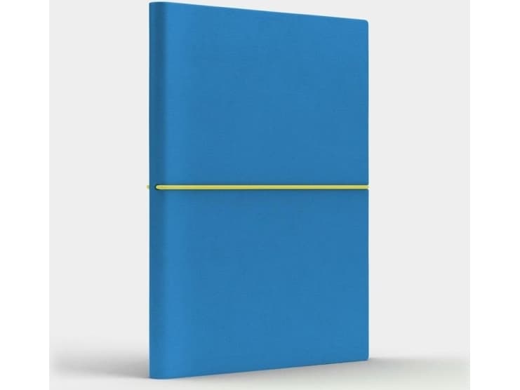 Like U Notebook B6 Fun S checkered blue/lemon