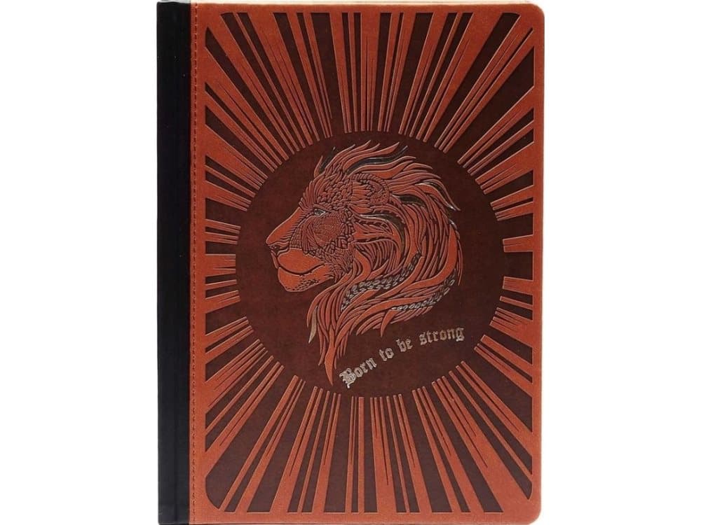 Like U Notebook A5 Ltd M + dots Brown lion