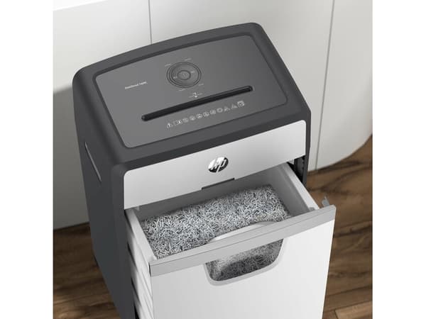 HP 2808, Mikrokutt-makulering, 22 cm, 2 mm, 30 l, 65 dB, Knapper