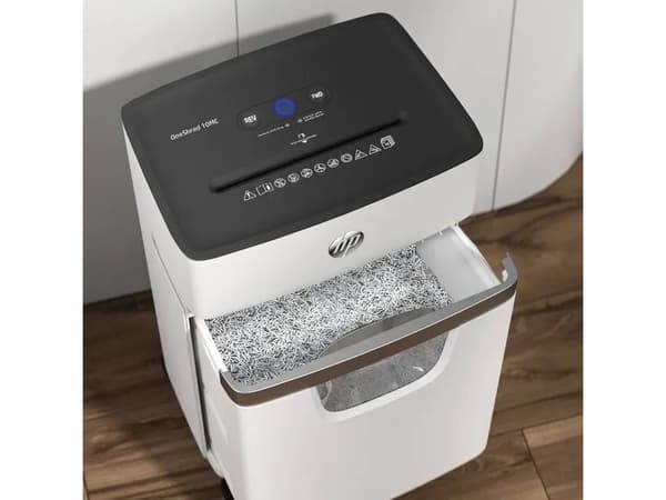HP OneShred 10MC P5/2x15/10 Blatt/20l/Klamm/Kred/
