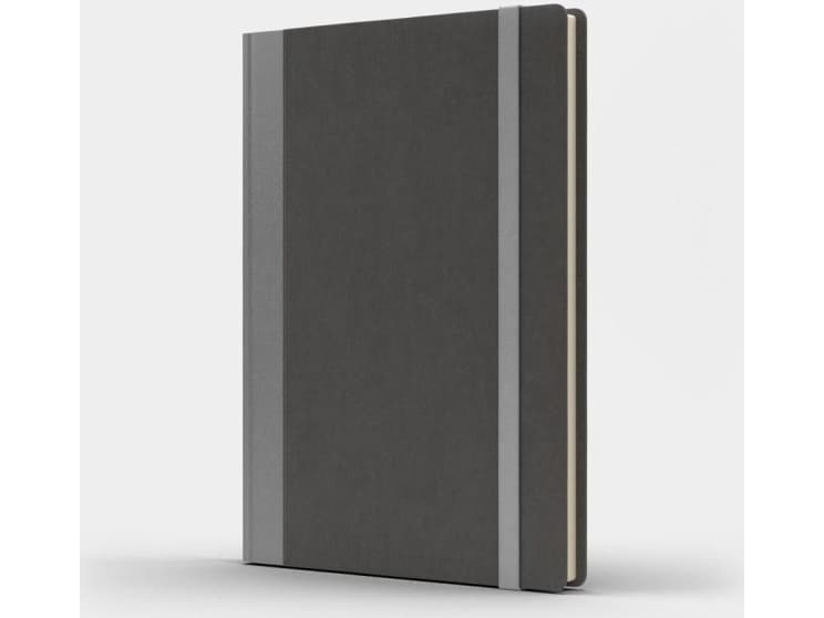 Like U Notebook A5 Pro M + gray/silver dots