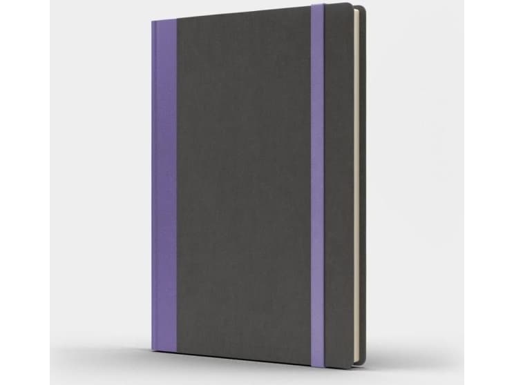 Like U Notebook B5 Pro L gray/purple dots