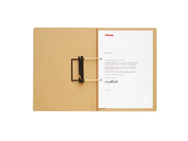 Leitz - Hengeperm - for A4 - naturlig brunfarge