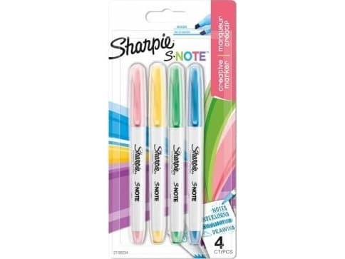 Sharpie 2138234, Multifärg, papper, 4 styck, Blåsa