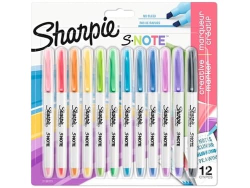 Sharpie 2138233, Multifärg, papper, 12 styck, Blåsa