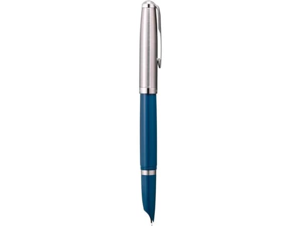 Parker 51, Blå, Palladium, Blå, Palladium, Harts, Rostfritt stål, Presentask, 1 styck