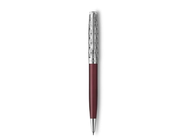 Parker Sonnet, Klips, Kulepenn som åpnes og lukkes ved vridning, Gjenfyllbar, Svart, 1 stykker, Medium