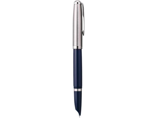 Parker 51, Blå, Palladium, Svart, Palladium, Harts, Fin, Presentask, 1 styck