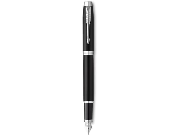 Parker IM, Svart, Rostfritt stål, Blå, Lack, Rostfritt stål, Medium, Presentask