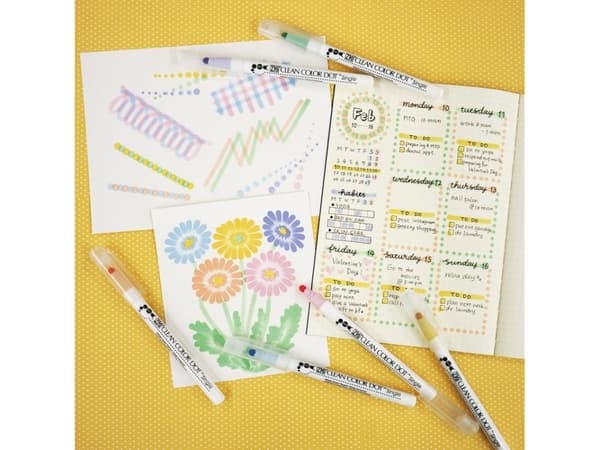 Zig Clean Color DOT 6 color set