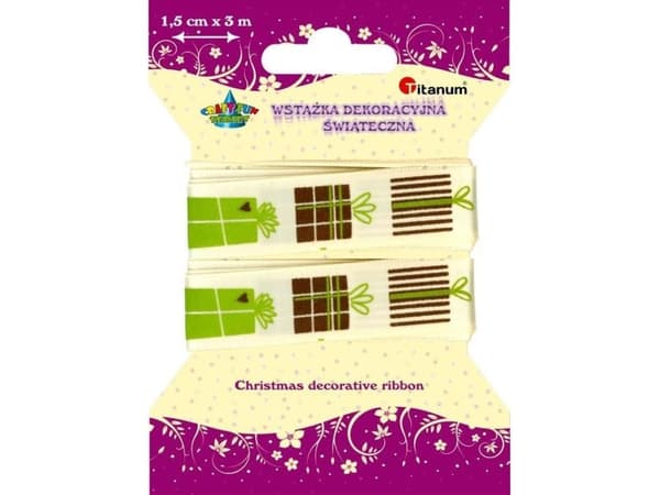 Titaaninauha 1.5cm/3m Xmas DD145