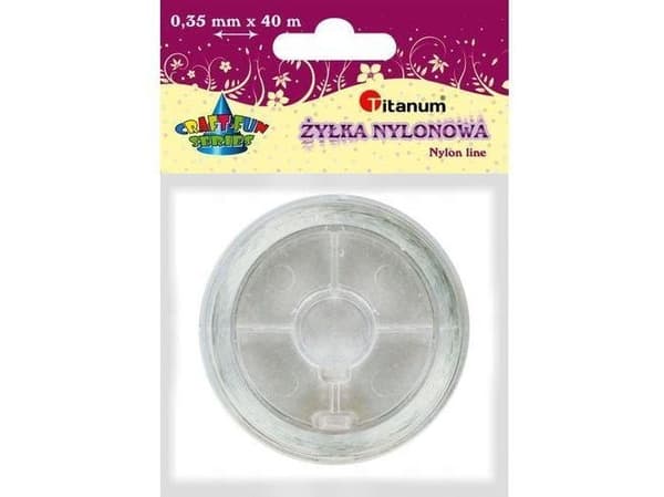 Titan Nylon fiskesnøre 0,35mm 40m
