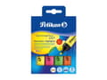 Miniatyrbilde 1 av 5: Pelikan Textmarker 490, 4 stykker, Grønn, Oransje, Rosa, Gult, Multi, Vann-basert blekk, Boks