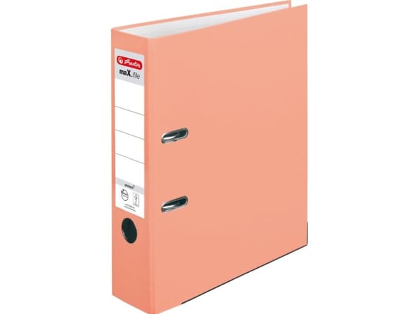Herlitz maX.file, A4, D-rengas, Säilytys, Polypropeeni (PP), Oranssi, Saksa