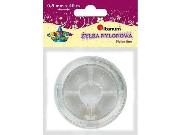 Titan Nylon fiskesnøre 0,35mm 40m
