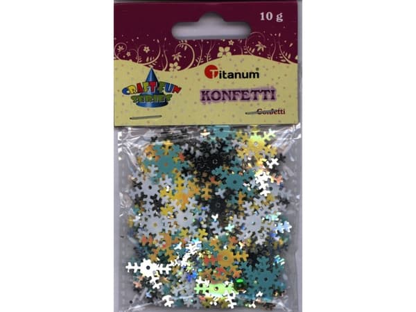 Titanum Confetti lumihiutaleet 10g