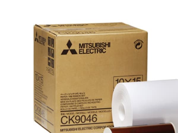 Mitsubishi Electric CK-9046, Vit, 4" x 6", 1 ark, 10 x 15 cm