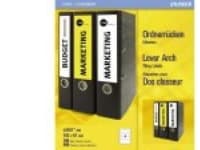 Avery File Folder Labels - Hvit - 61 x 192 mm 400 stk (100 ark x 4) filmappeetiketter