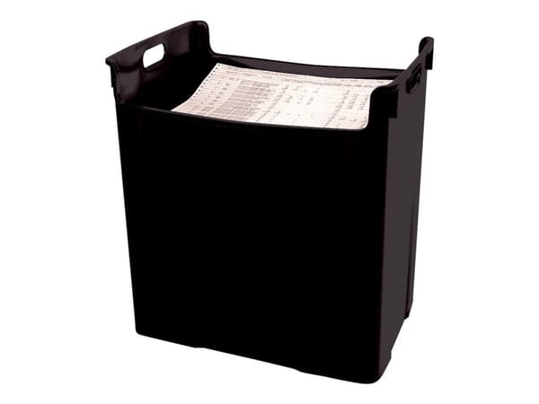 Papirkurv Leitz Basko 40 ltr. sort