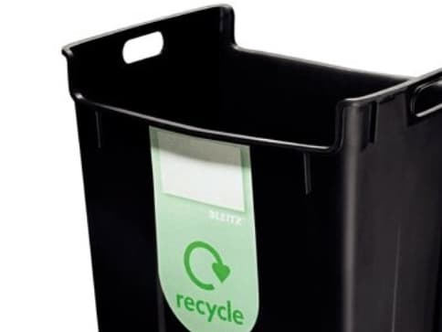 Papirkurv Leitz Basko 40 ltr. sort