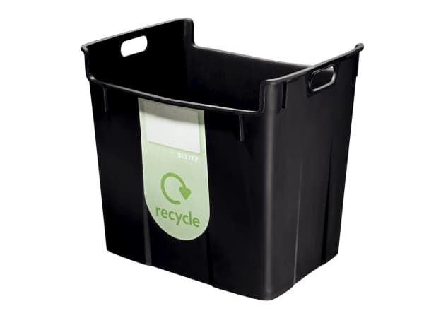 Papirkurv Leitz Basko 40 ltr. sort