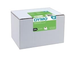Etiketter, Dymo LabelWriter, 36 x 89 mm, 260 etiketter, pakke a 24 stk.