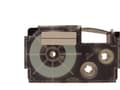 Miniatyrbild 2 av 5: Casio XR-12YW - Självhäftande - svart på gult - Rulle (1,2 cm x 8 m) 1 kassett(er) etiketttejp - för KL 170, 60, 60SR, 780