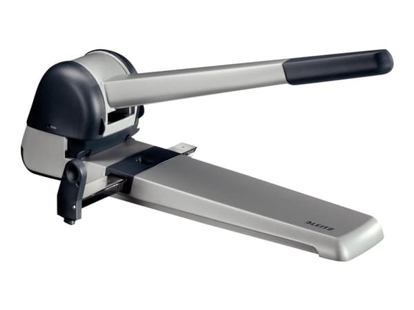 Leitz - Hullstanser - robust - 250 ark / 25 mm - presstøpt aluminiium - sølv