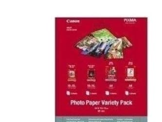 Canon Variety Pack VP-101 - 20 ark fotopapirsett - for PIXMA MG2550, MG3550, MG3650, MG5750, MG5751, MG6450, MG6850, MG7150, MG7750, MG7751